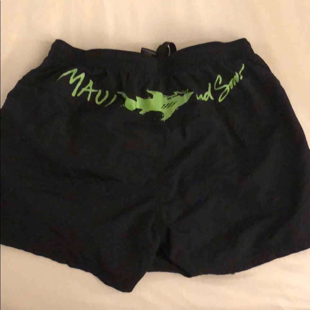 Maui and Sons Black Bathing Suit